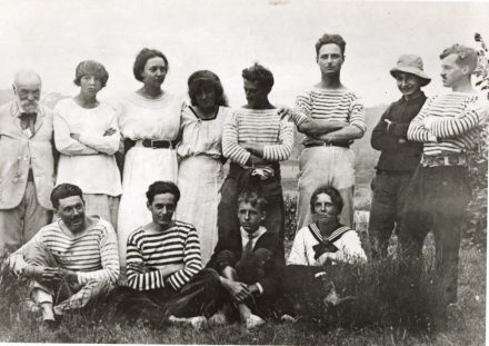 Le "groupe" de l'Arcouest, été 1919