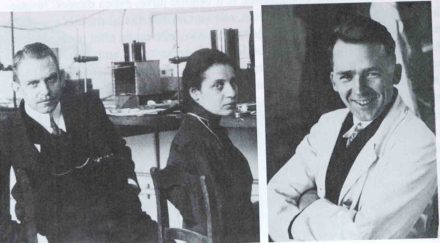 Lise Meitner, Otto Hahn et Fritz Straßmann