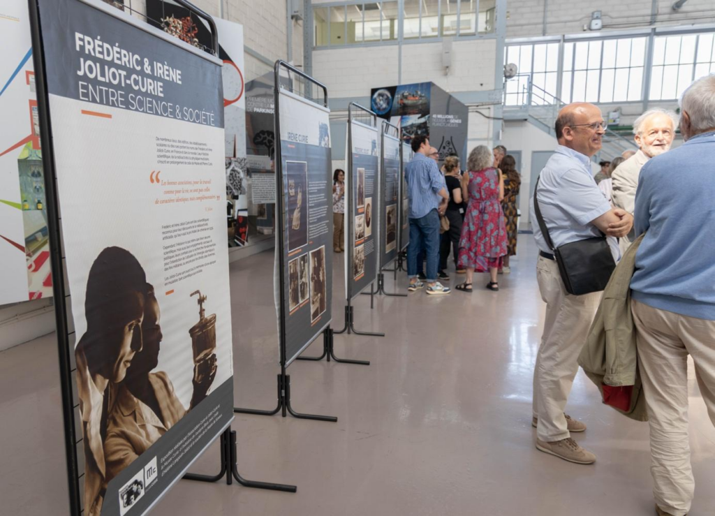 Exposition "Frédéric et Irène Joliot-Curie entre Sciences et Société" par l'ACJC